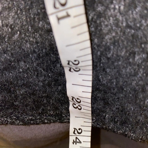 Zara charcoal grey pearl knit  sweater M - Picture 9 of 10